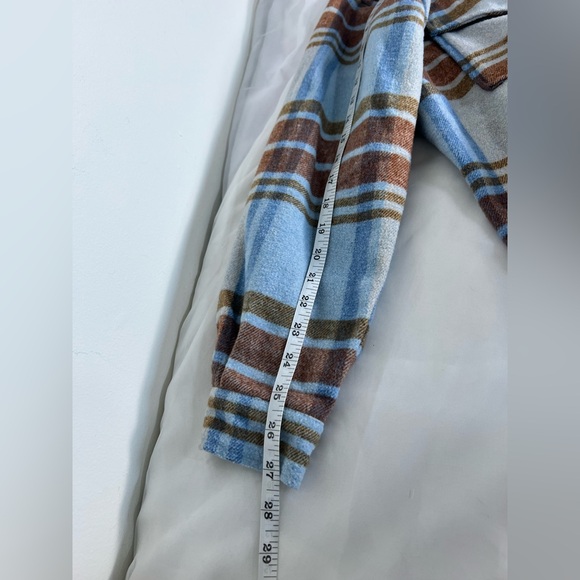 Ford Bronco Blue Plaid Flannel Shirt M Official Licensed Unisex Fit - Picture 8 of 10